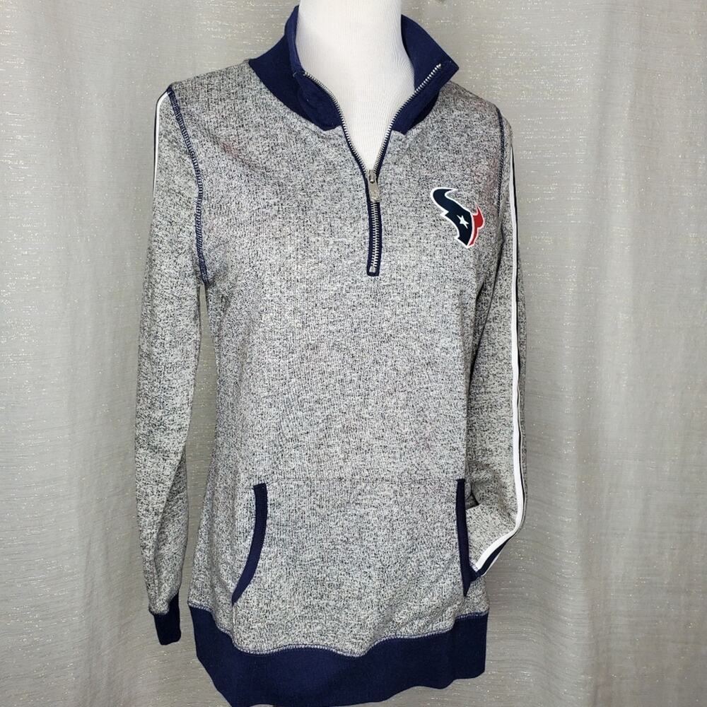 NFL Houston Texans  1/4 Zip Pullover, Juniors size 11/13